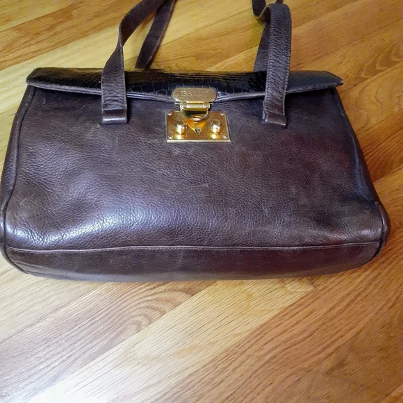 Vintage Bally  Leather Bag Brown  Bally - Picture 10 of 10